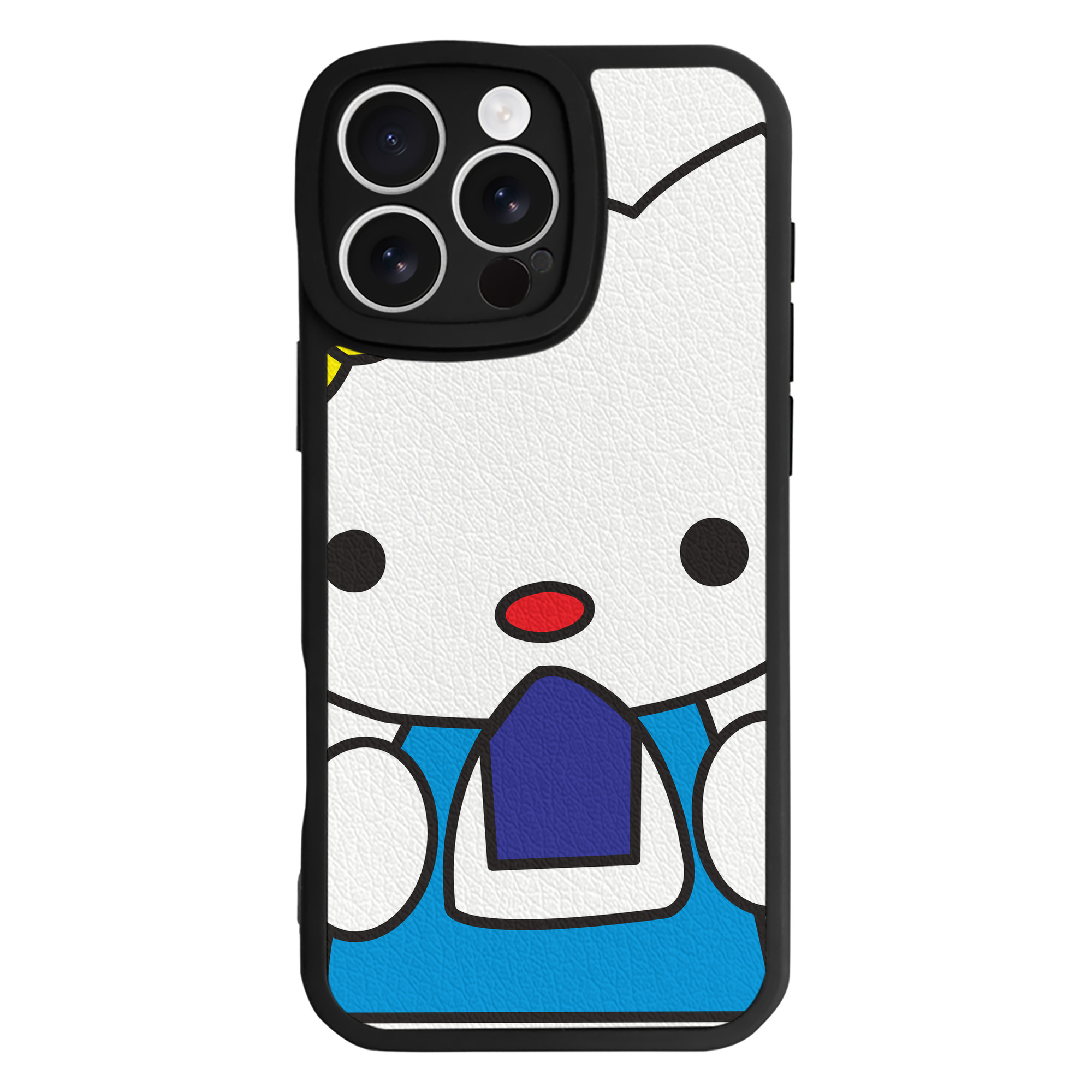 （画像用） Hello Kitty ハローキティ 【iPhone 16シリーズ対応】シリコンスマホケース（レザー調） 材質：シリコン